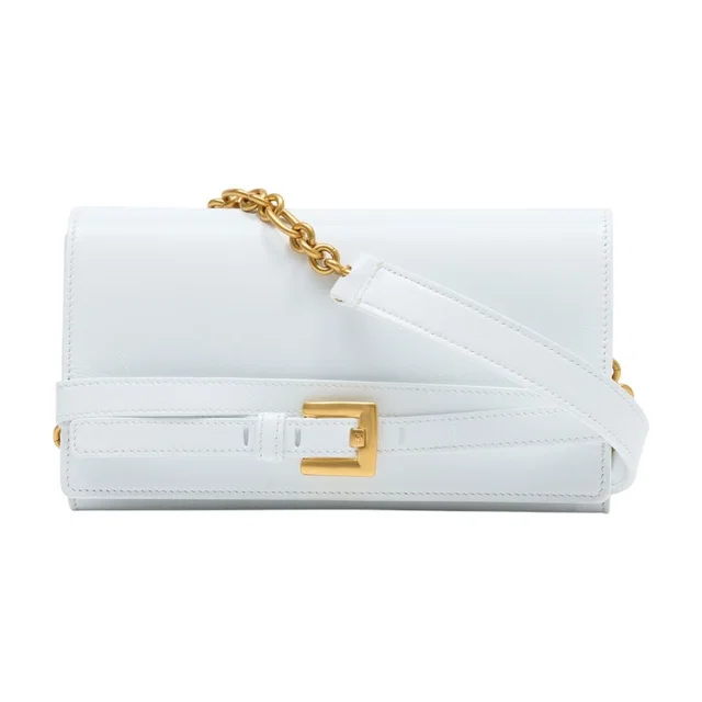 Balmain Shuffle Wallet — White Calfskin in White Calfskin from HEWI
