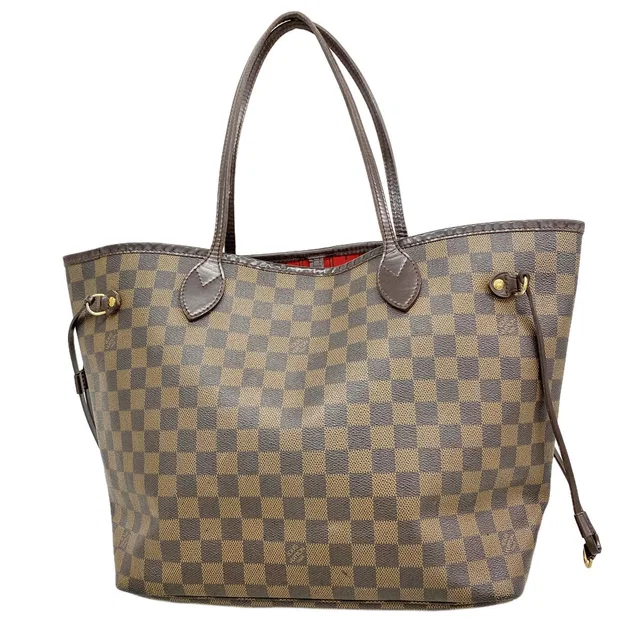 Louis Vuitton Tote Damier Neverfull MM Ebene in Brown from The Reluxe
