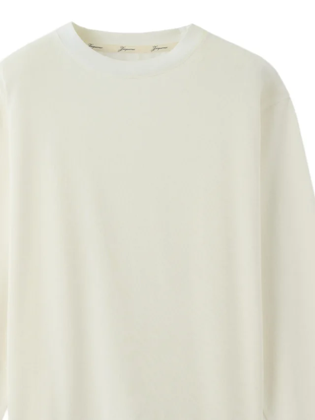 Jacquemus The Rond Carré long-sleeve T-shirt, photo 2 of 2 from FARFETCH