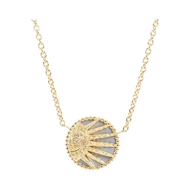 Dior Necklace Rose Celeste in Pink from The Reluxe