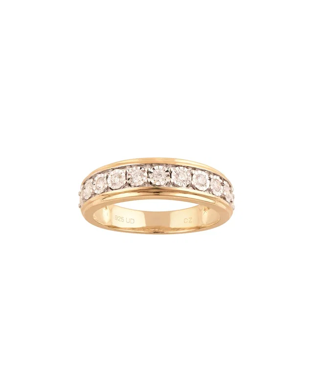 Lab Grown Diamonds Silver 0.25 ct. tw. Lab-Grown Diamond Ring, image 1 of 1 from Gilt