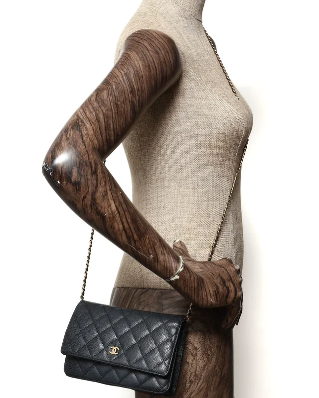 Chanel Caviar Wallet On Chain Bag in Caviar leather from A Retro Tale, photo 10 of 10