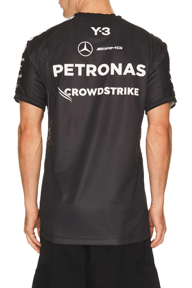 Y-3 x F1 Drvr Jersey in Black, photo 4 of 6 from REVOLVE (Canada)