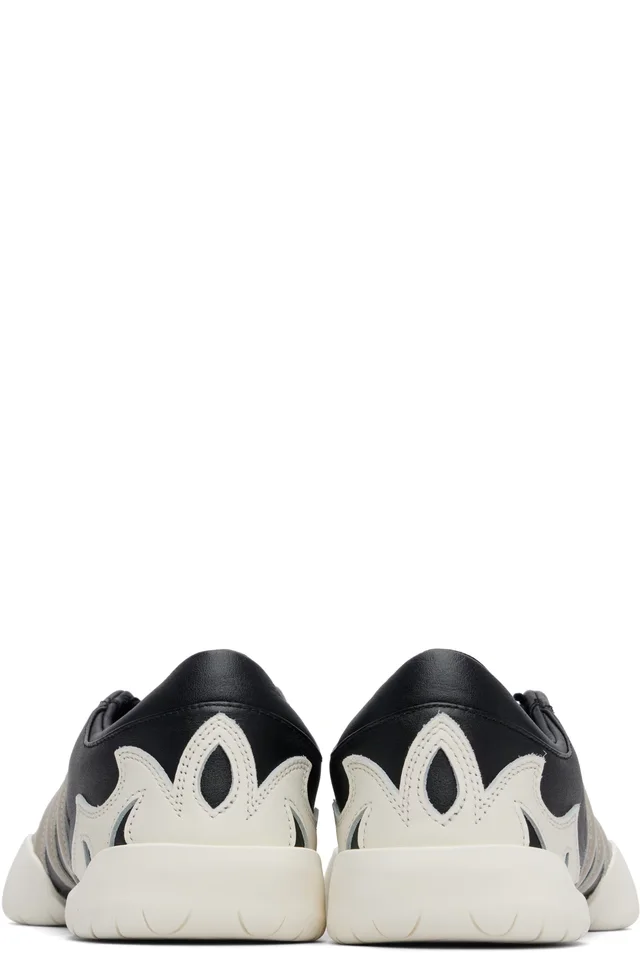 Y-3 Black & Gray Regu Mary Jane Sneakers, photo 2 of 5 from SSENSE