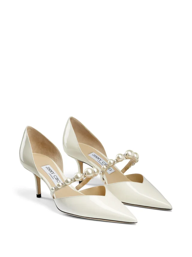 Jimmy Choo Aurelie 65 pumps in White, photo 2 of 3 from FARFETCH