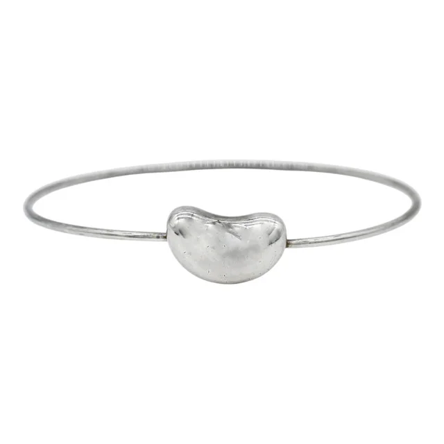 Tiffany & Co. Elsa Peretti Bean Design Sterling Silver Wire Bracelet in Silver from Clotheshorse Anonymous
