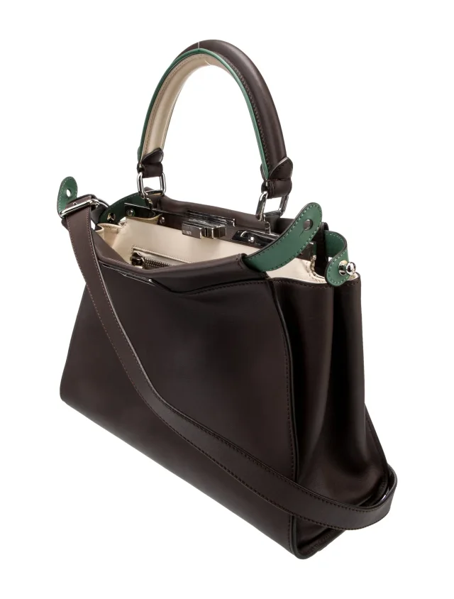 Fendi Crossbody handbags, wallets & cases in Brown Leather from The RealReal, photo 4 of 7