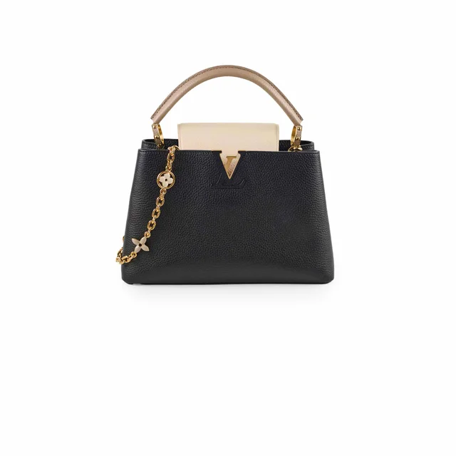 Louis Vuitton Capucines MM Tricolor in Leather from The Purse Affair