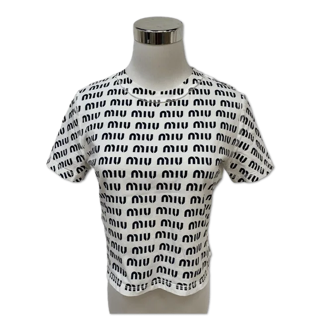 Miu Miu cotton t-shirt Size S from Luxury Promise