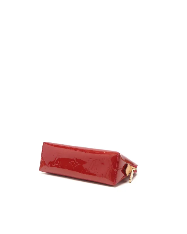 Louis Vuitton Vernis Cosmetic Pouch in Leather from A Retro Tale, photo 4 of 6