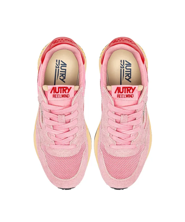 AUTRY Reelwind Suede Panel Sneakers, photo 6 of 7 from SENSER