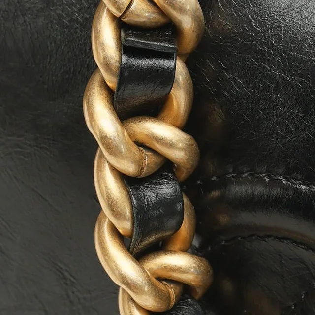 Chanel En Vogue Rope Flap Bag in Leather from A Retro Tale, photo 8 of 11