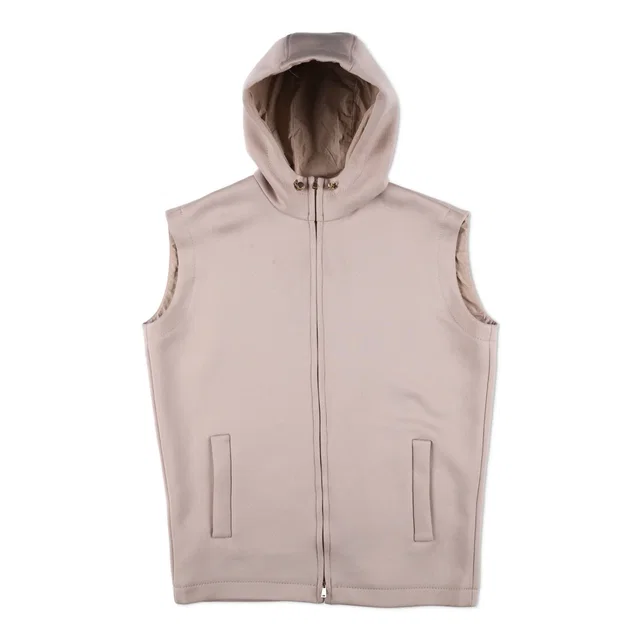 Max Mara Sleeveless Zip up Hoodie from HEWI