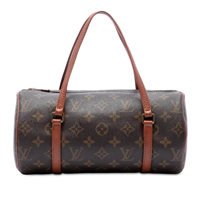 Brown Louis Vuitton Monogram Papillon 26 Handbag in Brown Coated canvas from Designer Revival