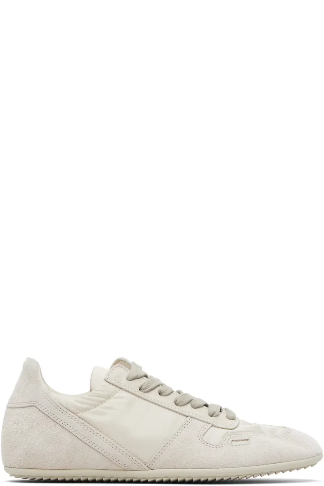 Rick Owens Off-White Temple Minimal Sneakers from SSENSE, photo 1 of 1