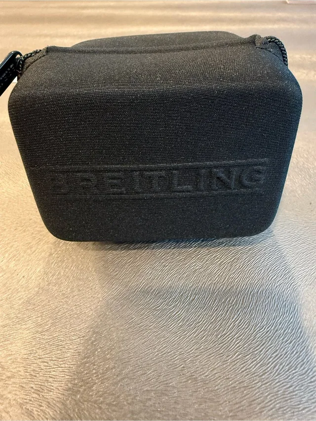 Breitling Zippered Travel Watch Pouch in black from Poshmark