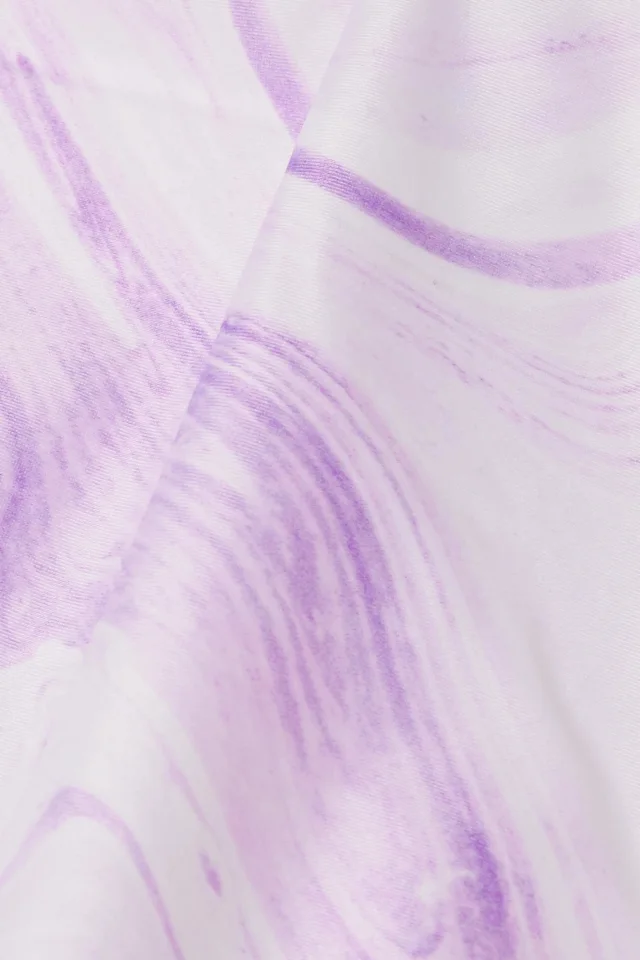 Ganni Twisted printed low-rise bikini briefs in Purple, photo 4 of 4 from THE OUTNET
