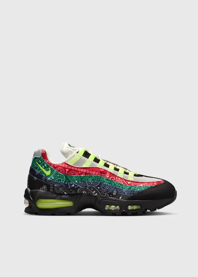 Nike Air Max 95 Big Bubble 'Paisley Bandana' Sneakers in Red from Incu, photo 1 of 1