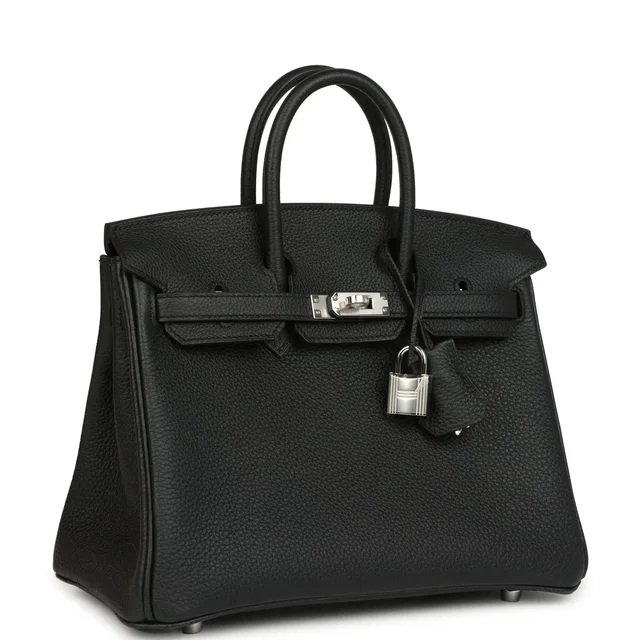 Hermès Birkin 25 Black Togo Palladium Hardware in Black Togo leather from Madison Avenue Couture, photo 2 of 2
