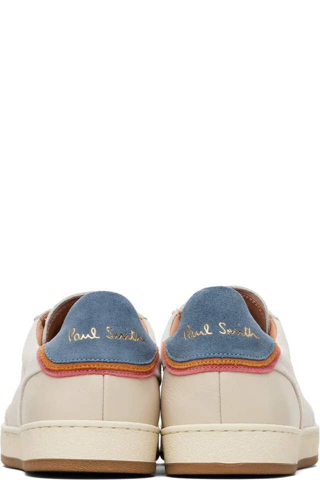 Paul Smith Beige 'Destry' Trainer Sneakers, photo 2 of 2 from SSENSE