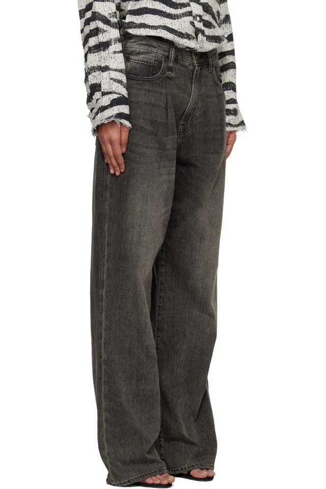 R13 Gray Damon Jeans, photo 2 of 4 from SSENSE