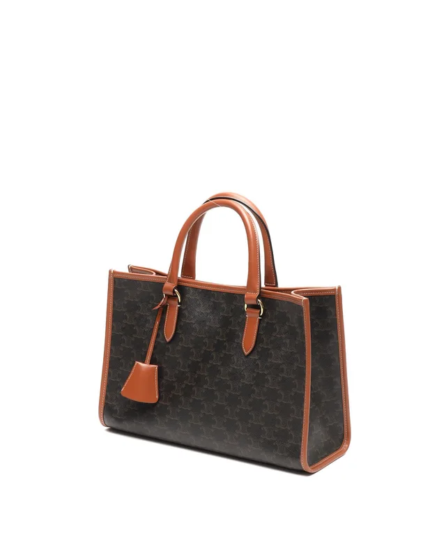 Celine Triomphe Cabas Horizontal Tote Bag in Canvas from A Retro Tale, photo 2 of 7