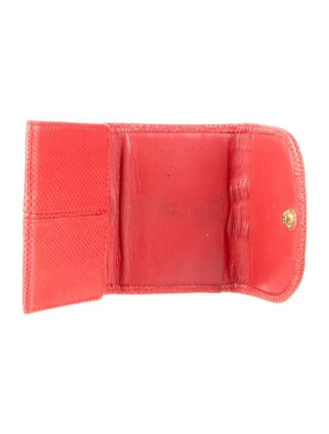 Judith Leiber Coin Pouch in red from The RealReal, photo 3 of 3
