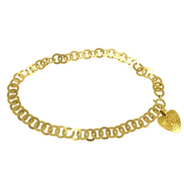 Chanel 1995 Heart Chain Belt 95P from AMORE Vintage Tokyo