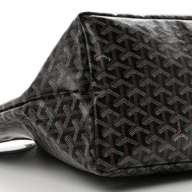 Goyard Goyardine Saint Louis GM Black in Black Coated canvas from FASHIONPHILE, photo 9 of 10