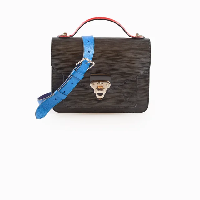 Louis Vuitton Neo Monceau Epi Black/Tricolour Bag in Black from The Purse Affair