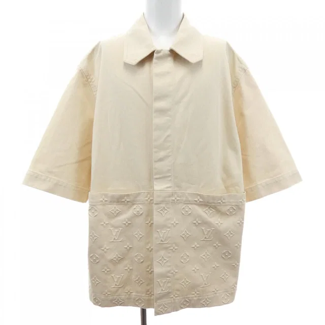 Louis Vuitton Monogram Workwear Short Sleeve Shirt from The Reluxe