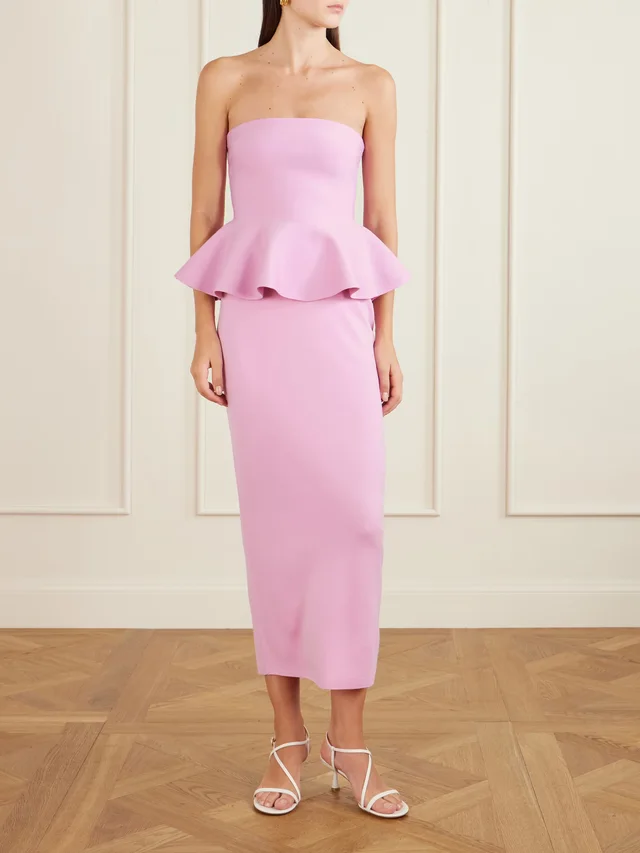 HIGH SPORT Eric strapless wool-blend peplum top, photo 2 of 2 from NET-A-PORTER (Canada)
