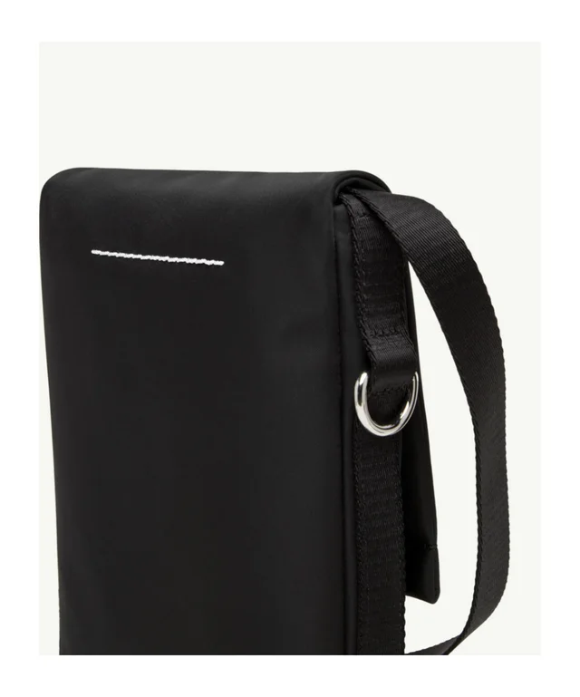 Mm6 Maison Margiela Tracollina Numeric logo-patch shoulder bag, photo 2 of 2 from SENSER