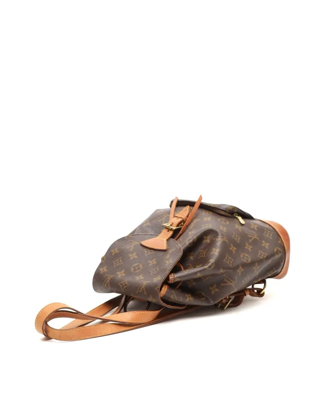 Louis Vuitton Monogram Montsouris MM Backpack in Coated canvas from A Retro Tale, photo 7 of 15