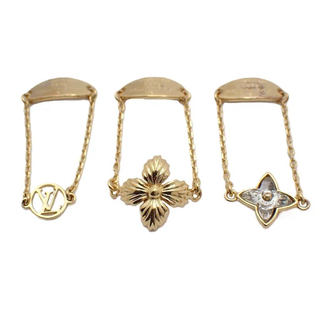 Louis Vuitton Set Bague Blooming Strass Ring Gold Color in Gold from The Reluxe