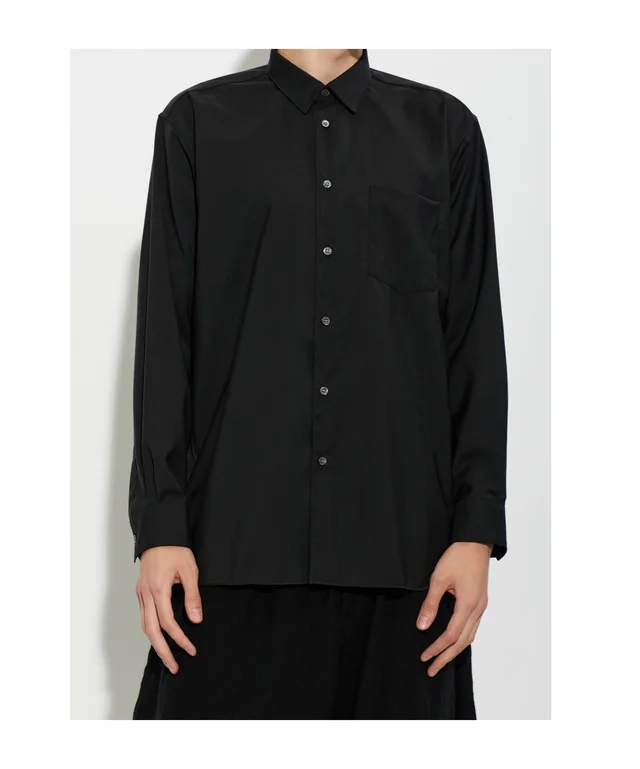 Comme des Garçons Shirt Long-Sleeved Buttoned Shirt, photo 3 of 6 from SENSER