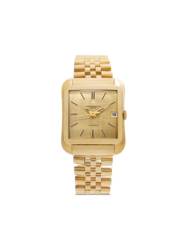 Vacheron Constantin 1967 pre-owned Cioccolatone 35mm - men - 18kt Yellow Gold in gold from Farfetch