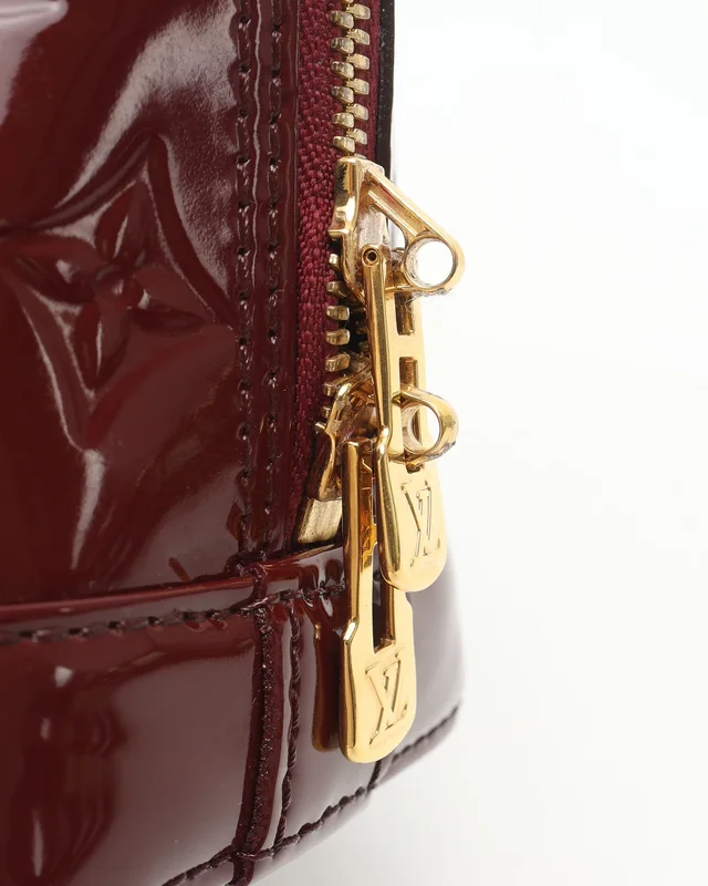 Louis Vuitton Vernis Alma BB Bag in Patent leather from A Retro Tale, photo 9 of 10