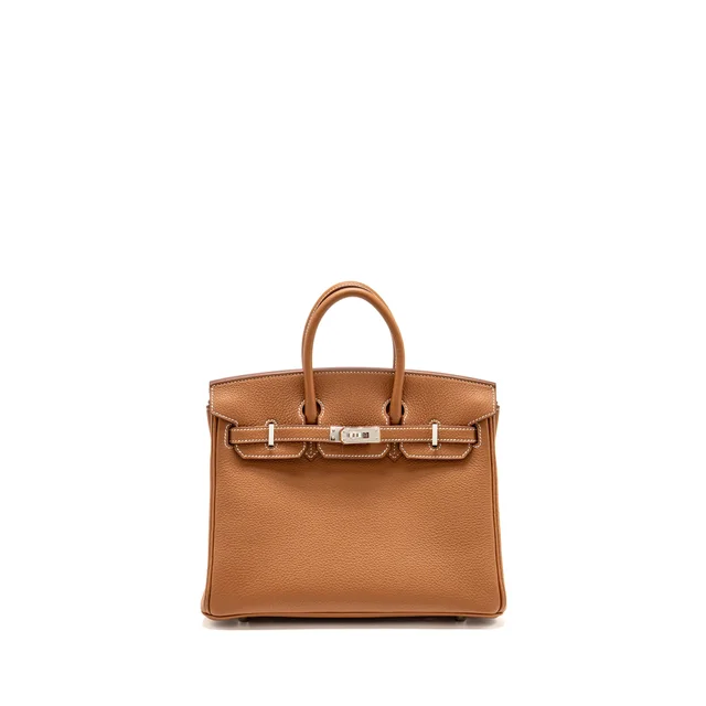 Hermès Birkin 25 Togo GOLD SHW Stamp K in Gold Togo leather from EMIER