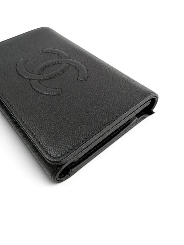 Chanel Timeless CC Caviar Snap Wallet (FULL SET) in Black Caviar leather from Season 2 Consign, photo 5 of 6