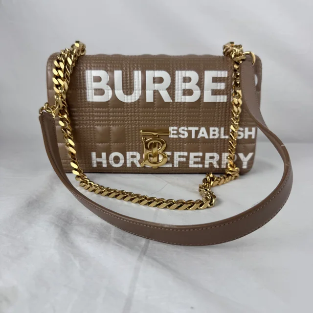 Burberry Small Lola Horseferry Shoulder Bag from Reowned