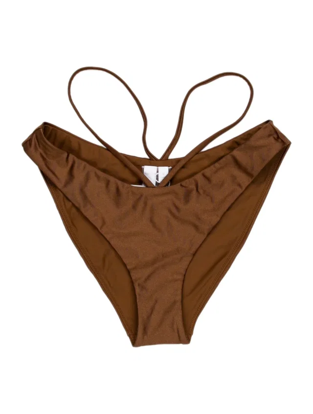 SIMKHAI Bottoms w/ Tags in brown|red Nylon from The RealReal