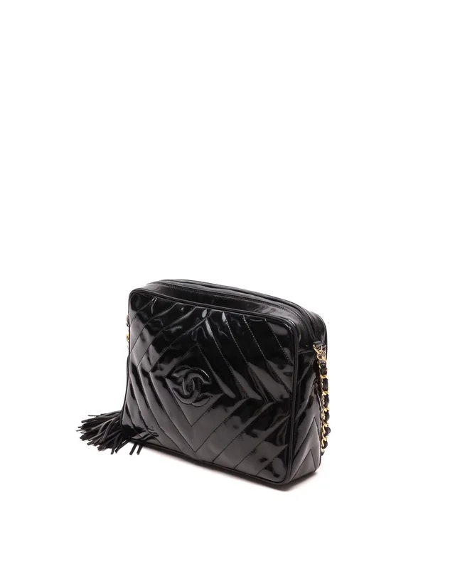 Chanel CC Tassel Patent Camera Bag in Patent leather from A Retro Tale, photo 2 of 2