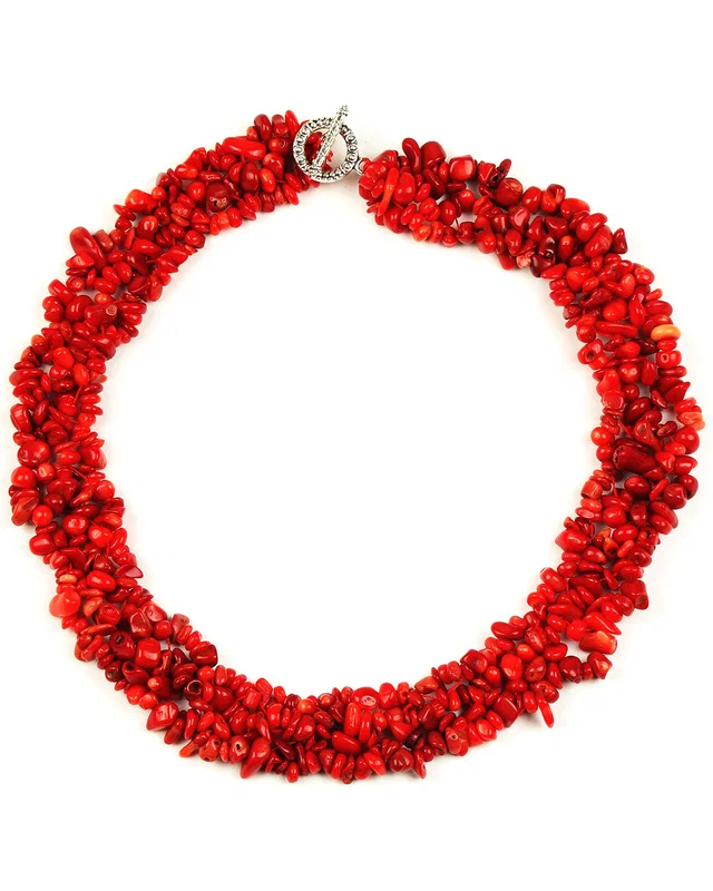 Eye Candy LA Red Stone Necklace, image 1 of 1 from Rue La La