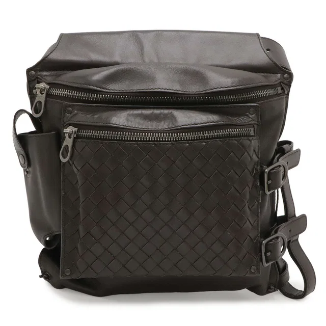 Bottega Veneta Leather Waist Bag in Leather from LuxUness