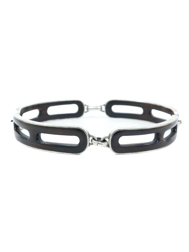 1970s Gucci Wooden Link Choker from Arcade Vintage
