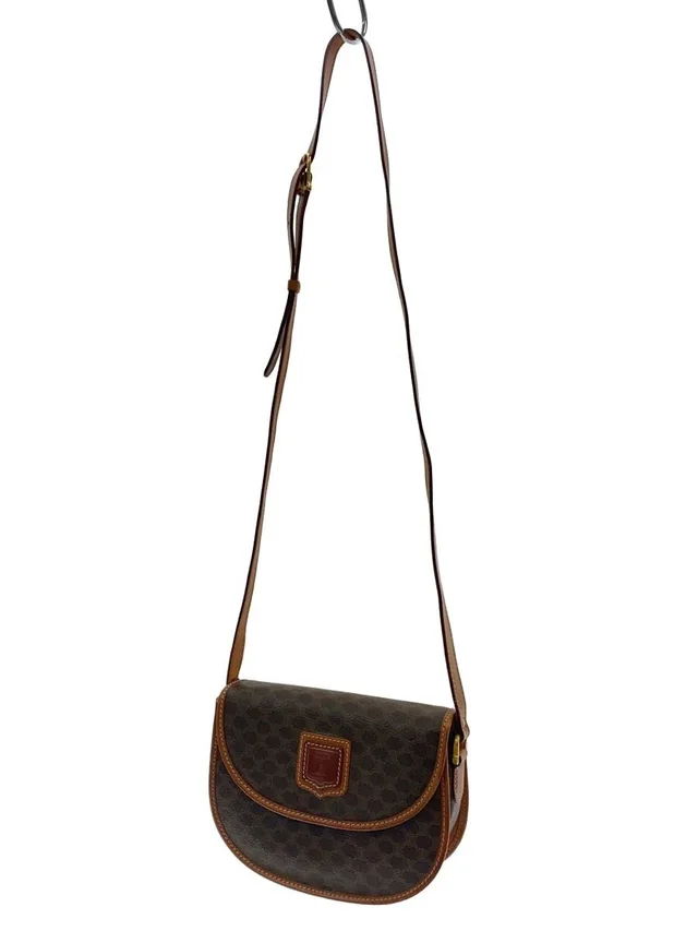 Celine Macadam Shoulder Bag Brown in red|brown from Poshmark