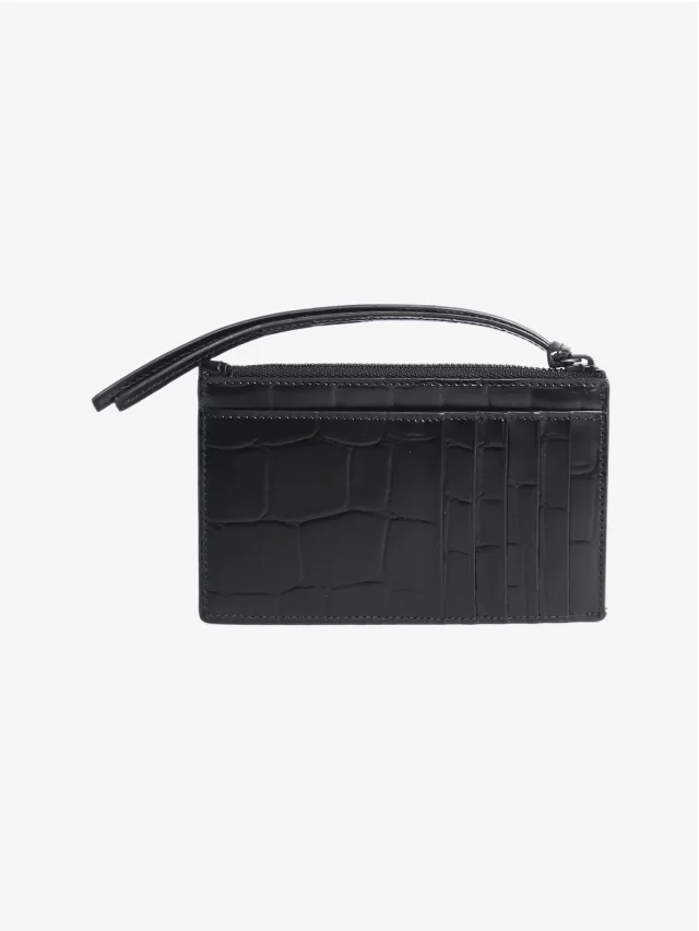 Balenciaga Black City card holder in Black Leather from Sign of the Times, photo 2 of 5