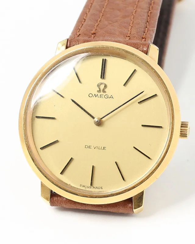 Omega De Ville 33mm c. 1970 Watch in Leather from A Retro Tale, photo 2 of 2