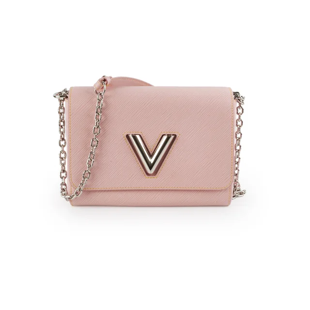 Louis Vuitton Twist MM Pink Shoulder Bag in Pink from The Purse Affair